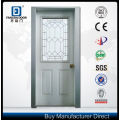 Fangda Door Solid Core Steel Glass Door